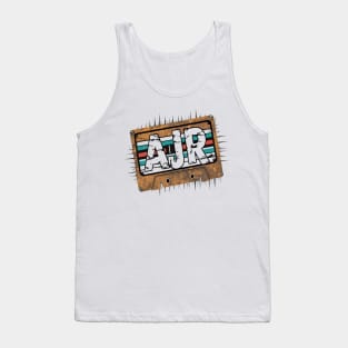 AJR Cassette Tap Distressed effect Tank Top